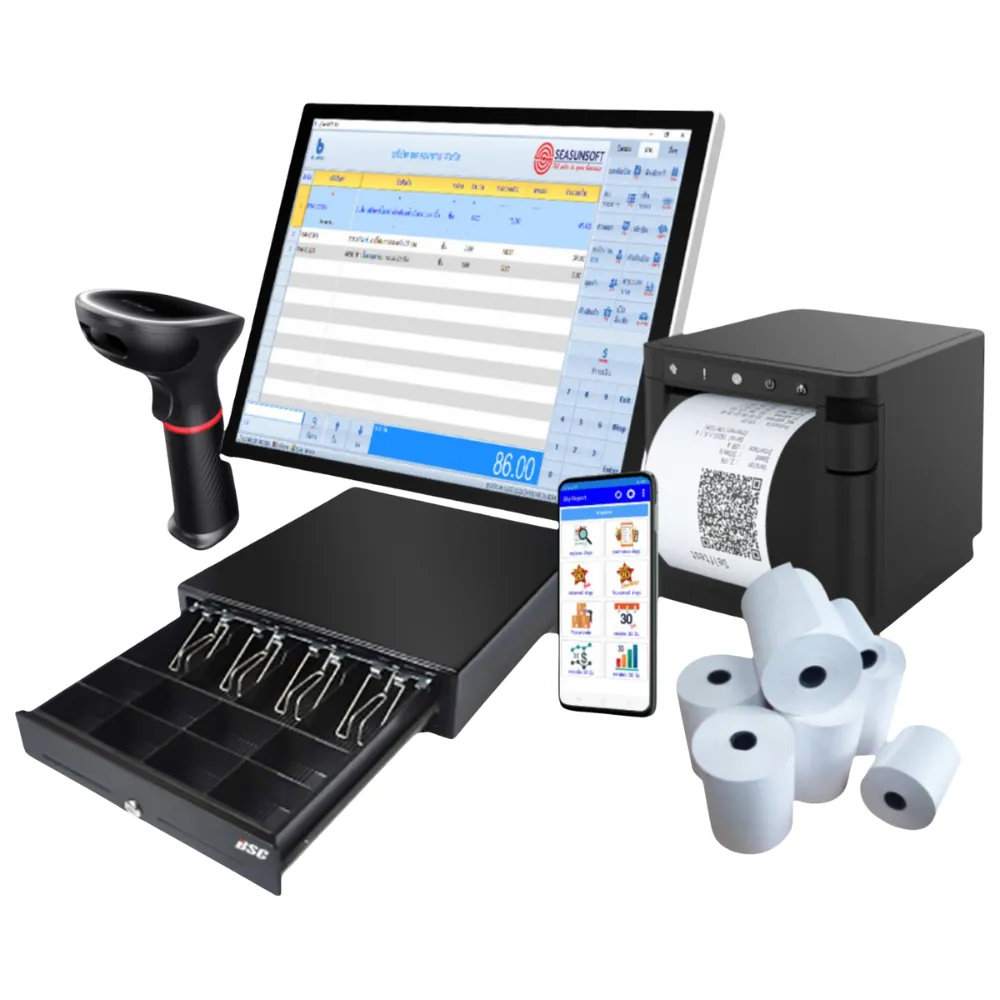 เครื่องคิดเงิน POS ครบชุด